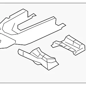 Rear Rail - Mazda (BDTS-53-390)