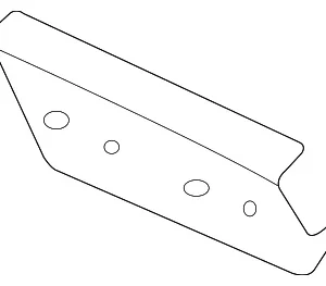 License Bracket Bracket - Mazda (TA01-50-0N1)