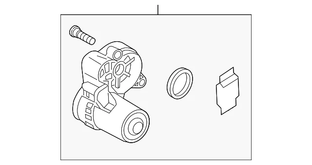 Prk Brake Actuator - Mazda (BCYA-26-8EY)