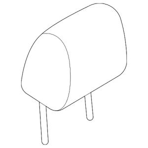 Headrest - Mazda (KPE6-88-140C-23)