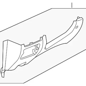 Lower Panel - Mazda (KD45-64-280C-02)