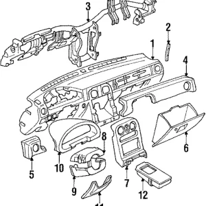 Glove Box - Mazda (NA01-64-030E-00)
