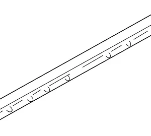 Belt Weather-Strip - Mazda (B25D-58-821A)