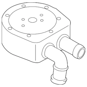 Engine Oil Cooler - Mazda (LF6W-14-700A)