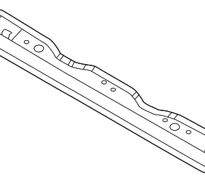 Floor Pan Cross-Member Bracket - Mazda (VC67-53-780)