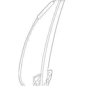 Window Regulator - Mazda (BBM4-58-590C)