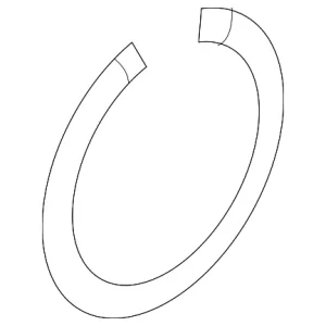 Bearing Snap Ring - Mazda (GP9A-33-048)