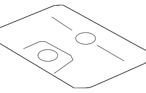 Deflector Shield Access Panel - Mazda (TK48-56-079)