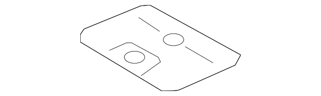 Deflector Shield Access Panel - Mazda (TK48-56-079)