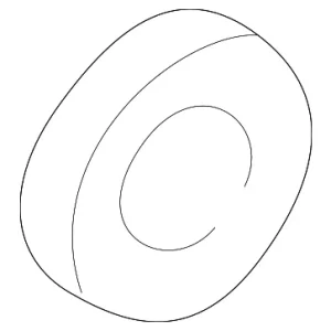 Rotor Retainer Ring - Mazda (ZZP0-33-074)