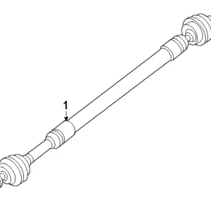 Drive Shaft Assembly Front Bolt - Mazda (9946-70-825)