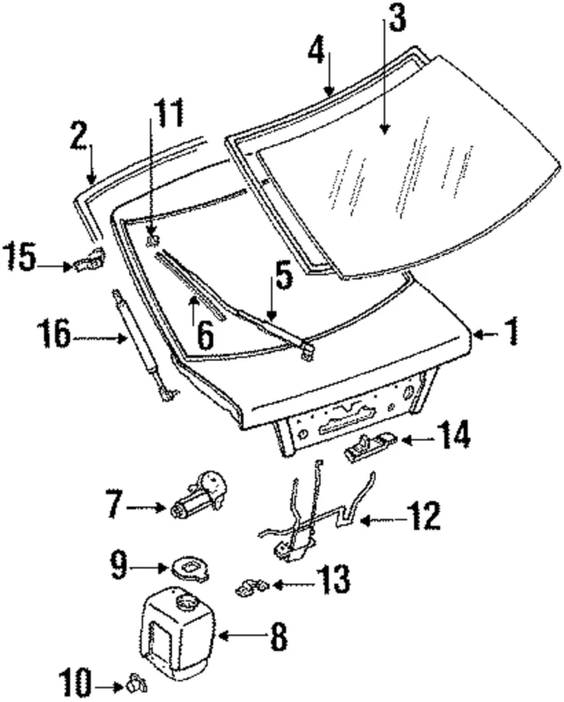 Nozzle - Mazda (B163-67-510)