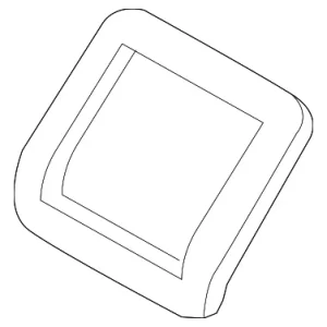 Heater Case Upper Seal - Mazda (BBM5-61-A11)