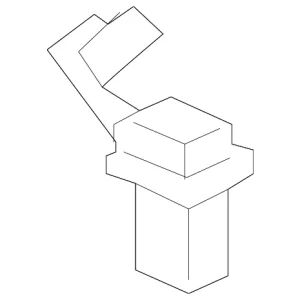 Windshield Pillar Trim Clip - Mazda (D09W-68-162)