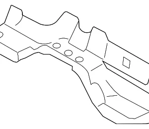 Front Cross-Member Upper Bracket - Mazda (C235-53-94ZD)