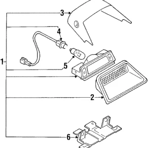 Lens & Housing - Mazda (GJ21-51-593-48)
