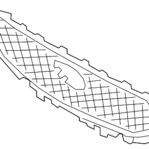 Grille - Mazda (KB8A-50-719A)