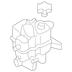 Engine Coolant Reservoir - Mazda (ZZC1-15-350)