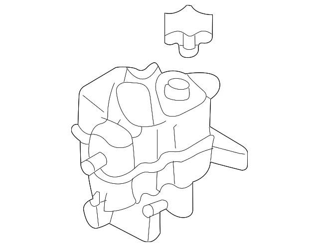 Engine Coolant Reservoir - Mazda (ZZC1-15-350)