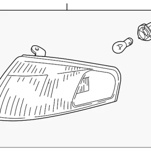 Park/Turn Lamp - Mazda (GD7A-51-060C-P1)
