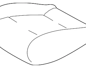 Cushion Assembly - Mazda (NC10-88-160A-02)