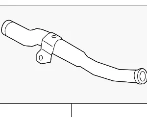 Water Pipe - Mazda (PYFA-15-190C)