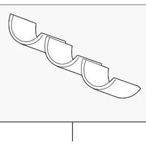 Center Outlet Seal - Mazda (EG21-55-164)