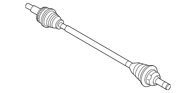 Axle Assembly - Mazda (RTA6-25-50X)