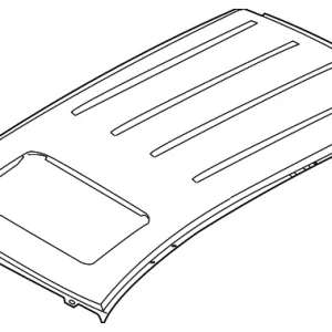 Roof Panel - Mazda (TDY2-70-600A)