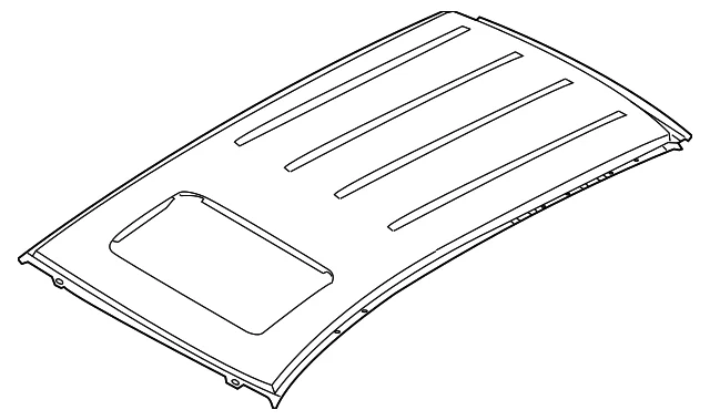 Roof Panel - Mazda (TDY5-70-600)