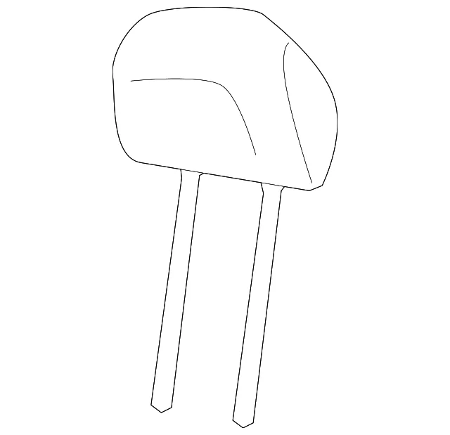 Headrest - Mazda (ZZDM-88-380-05)