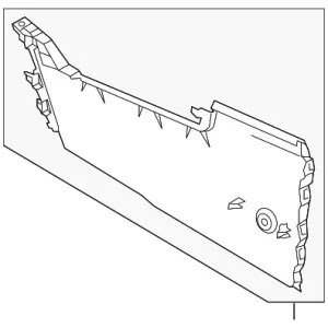 Side Panel - Mazda (KA0G-64-950-02)