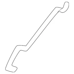 Lock Rod - Mazda (ZZM0-58-315)