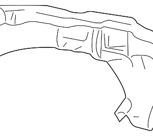 Upper Duct - Mazda (ZZCA-64-851)