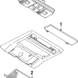 Lamp Cover - Mazda (FB01-69-873)