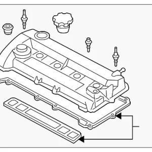 Valve Cover - Mazda (L3P5-10-210B)