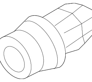 Combo Lamp Assembly Grommet - Mazda (GS1F-51-14Y)