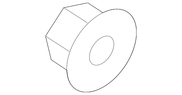 Converter & Pipe Nut - Mazda (PY88-13-465A)