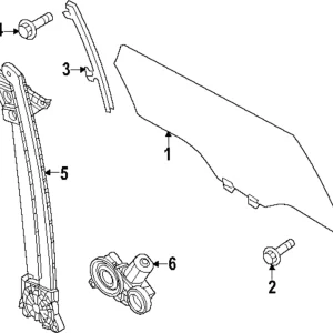Window Motor - Mazda (KMV6-73-58XA)