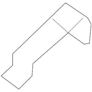 Apron Assembly Reinforced Plate - Mazda (TK48-53-290)