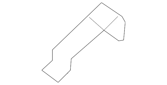 Apron Assembly Reinforced Plate - Mazda (TK48-54-290)