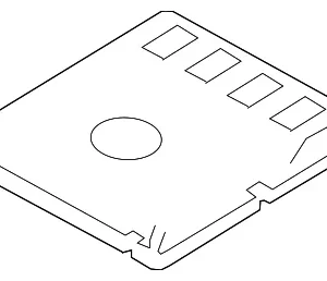 Upper Cover - Mazda (ZZC5-23-673)