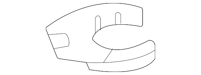 Filler Neck Bracket - Mazda (VA45-67-485)