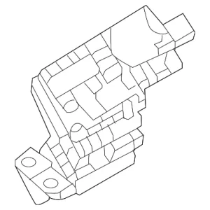 Lock L Gate - Mazda (KBB4-62-310D)
