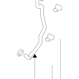 Water Pipe - Mazda (CY01-15-19XC)