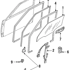 Window Motor - Mazda (B456-59-58XA)