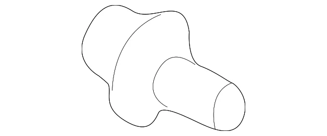 Protector Fastener - Mazda (B100-68-401)
