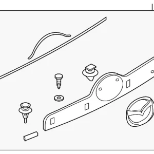 Finish Molding - Mazda (E223-50-810F-06)