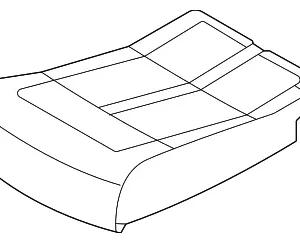 Seat Cushion Pad - Mazda (KCME-88-16X)