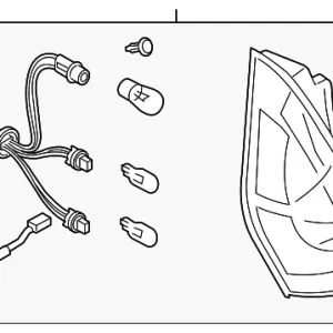 Combo Lamp Assembly - Mazda (CE50-51-150F)
